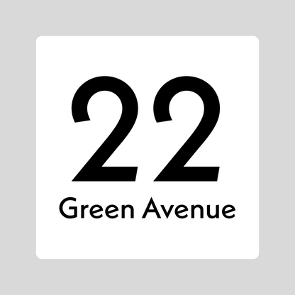 002: Number & Street [square]